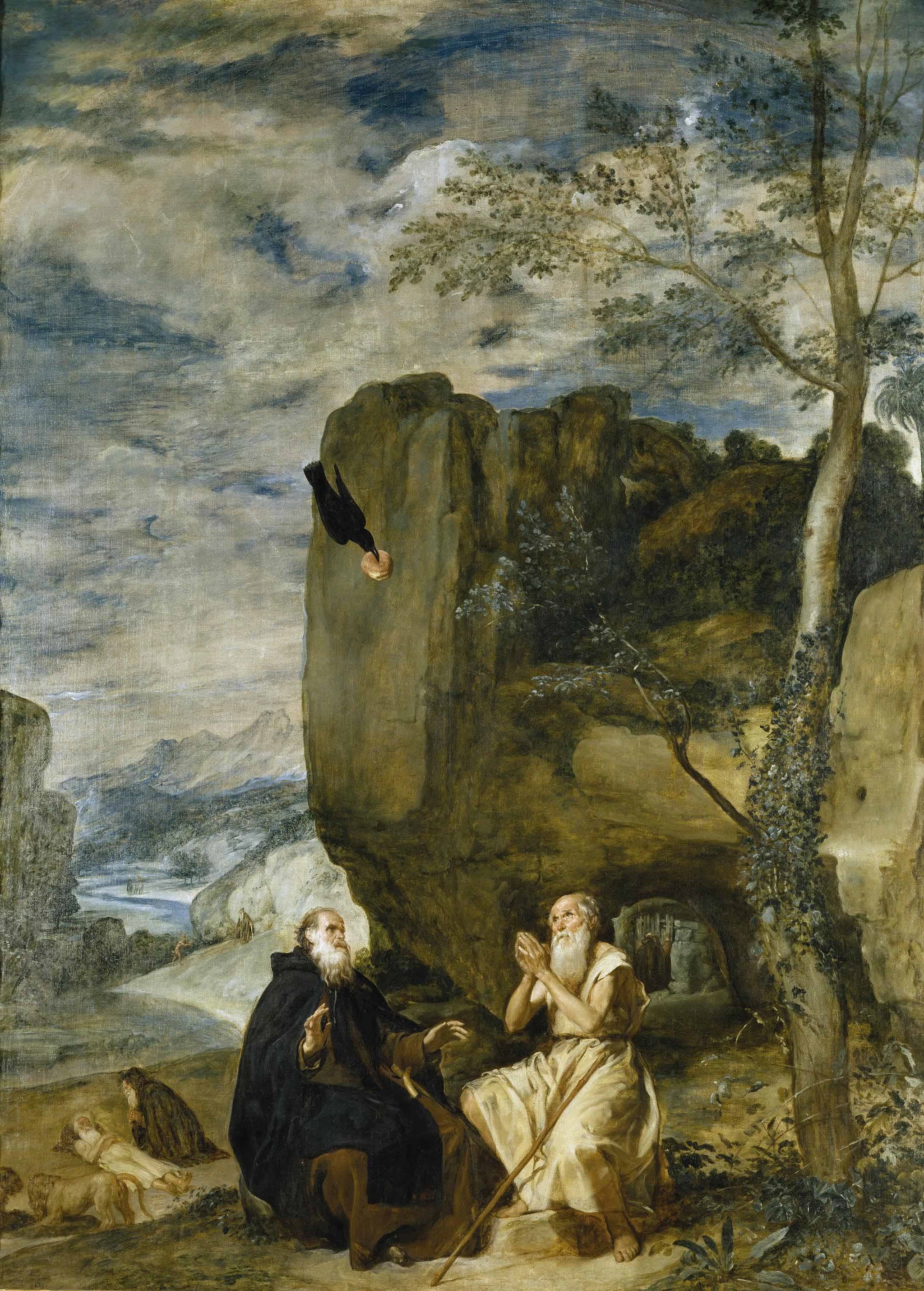 Saint Anthony Abbot and St. Paul, the first hermit